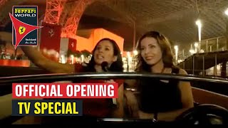 Ferrari World Yas Island Abu Dhabi  Grand Opening TV Special Part 1 [upl. by Lenahc]