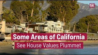 Some Areas of California See House Values Plummet [upl. by Noyad]