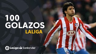 100 golazos en la historia de LaLiga [upl. by Heyward]