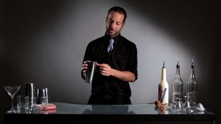 How to Do a Tin Toss  Flair Bartending [upl. by Vandyke]