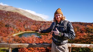 AUTUMN in PATAGONIA 🍂🥰🍁  Hiking and Horse Trekking in Bariloche Argentina [upl. by Agler]