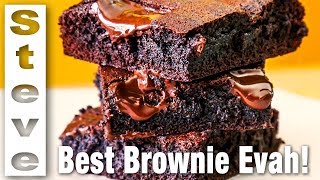 GOOEY FUDGY BROWNIES  The Best What do you think [upl. by Cottle]