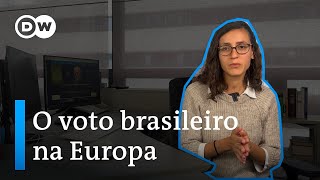 Brasileiros na Europa são mais de esquerda [upl. by Aihselef]