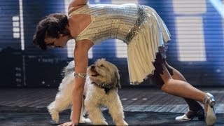 Ashleigh and Pudsey  Britains Got Talent 2012 Live Semi Final  UK version [upl. by Yrrag]