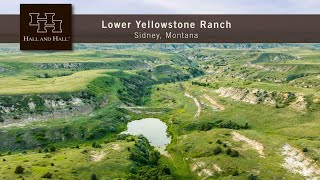 Montana Ranch For Sale  Lower Yellowstone Ranch [upl. by Novehc974]