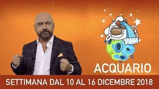 ACQUARIO l’oroscopo di Capitani  Settimana 10  16 Dicembre [upl. by Bourne]