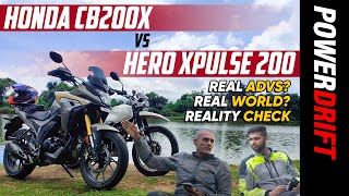 Honda CB200X vs Xpulse 200  We have a winner  PowerDrift [upl. by Arvell607]