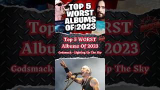 Top 5 WORST Albums Of 2023  Godsmack  Lighting Up The Sky Shorts [upl. by Notlehs]