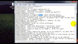 Cum sa adaugi diacritice unei subtitrari HD [upl. by Ivah]
