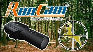 RunCam Scope Cam Lite 40mm Airsoft Hunting Unboxing Test and Review [upl. by Itsyrk819]