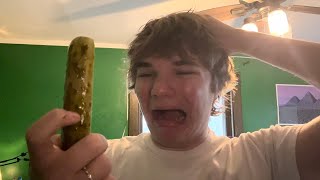 I Will Eat 1 Pickle For Every Like on This Video [upl. by Enyt]