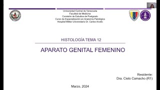 Histología aparato genital femenino [upl. by Dralliw]