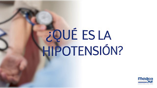 ¿Qué es la hipotensión [upl. by Katie]