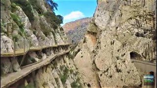 El Caminito del Rey una parada obligada Ardales Málaga [upl. by Enotna]