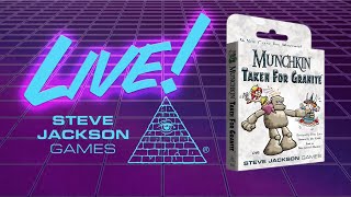 SJGames Live  Munchkin Taken for Granite unboxing [upl. by Iegres236]