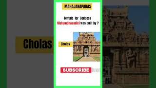 quotMahajanapadasquot  History  Part09  ssc sscchsl ssccgl upsc railway rpf viral shorts mcq [upl. by Ydnab752]