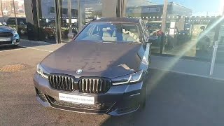 YE72NZV  2022 BMW 5 Series 530e M Sport Touring RefId 427848 [upl. by Nodanrb]