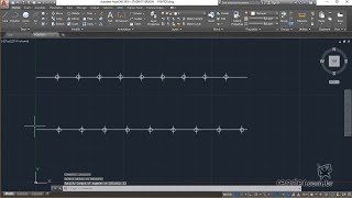 Autocad  Commande DIVISER [upl. by Cyndi]