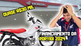 HONDA POP 110i ES 2025 VEJA O QUE MUDA E O PREÇO [upl. by Doxia]