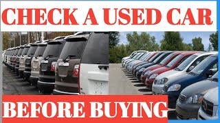 How To Inspect A Used Car Before Buying [upl. by Cohberg]