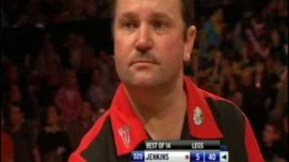 Premier League Darts 2008  Week 6  Terry Jenkins v Peter Manley pt 3 [upl. by Sabec]