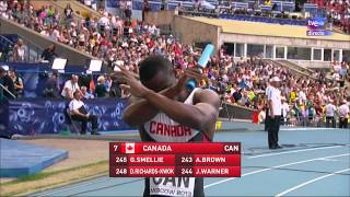 Finales relevos 4x100m femenino y masculino Atletismo Cto del Mundo Moscú 2013 [upl. by Reld]