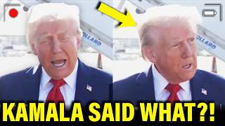 Watch Trump Realize KAMALA JUST OUTPLAYED HIM [upl. by Oirasan660]