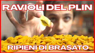 Agnolotti del Plin ripieni di Brasato 48 TUORLI [upl. by Oiramrej870]