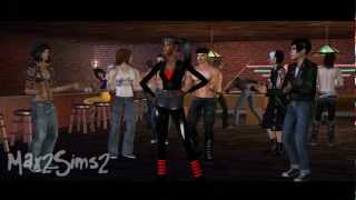 Alexandra Burke feat Flo Rida  Bad Boys The Sims 2 HD [upl. by Adnilreb]