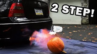 Mk4 2 Step Blowing Up Pumpkins CARNAGE [upl. by Nedia]