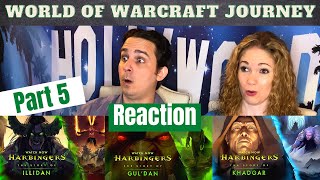 Reacting to Warcrafts EPIC Harbingers Cinematics [upl. by Aynek]