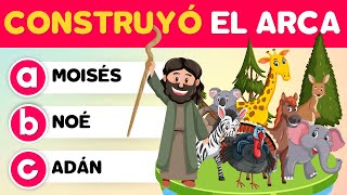 25 PREGUNTAS DE LA BIBLIA PARA NIÑOS 👶🏼  FÁCILES [upl. by Nade]