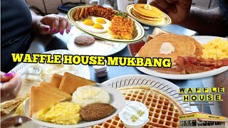 WAFFLE HOUSE MUKBANG [upl. by Vassar828]