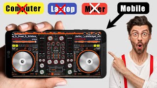 How To DJ On Your Phone In 3 Minutes YOUR FIRST MIX [upl. by Dot]