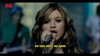 Kelly Clarkson  Breakaway Tradução Clipe Legendado [upl. by Barnabe]