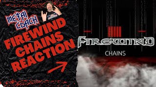 Firewind  Chains Official MV REACTION [upl. by Rodrique]