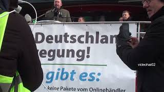 LKW Fahrer protestieren gegen die Mauterhöhung in Berlin 1912024 [upl. by Kilan]