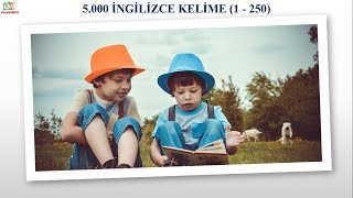 5000 İNGİLİZCE KELİME  RESİMLİ VE SESLİ  1  250 [upl. by Weil]