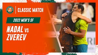 Nadal vs Zverev 2022 Mens semifinal  RolandGarros Classic Match [upl. by Aldus95]