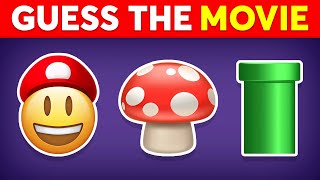 Guess the MOVIE by Emoji Quiz 🎬🍿 100 Movies Emoji Puzzles  Monkey Quiz [upl. by Rocray222]