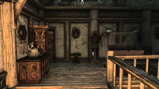 TES5  Skyrim  Lakeview Manor Entryway amp Main Hall [upl. by Kirenoj]