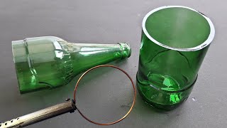 DIY Guide How to Safely Cut Glass Bottles at Home [upl. by Nytsirc]