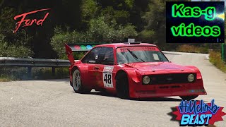 Ford Escort Mk2BMW swap Hillclimb Beast  Nikos Papadopoulos  Psatha Hillclimb 2023 onboard [upl. by Paschasia797]