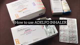 HOW TO USE ADELFO SALMETEROL xinafoate FLUTICASONE propionate [upl. by Bittner22]