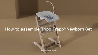 How to assemble the Tripp Trapp® Newborn Set [upl. by Nodla]