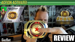 Power Rangers Lightning Collection Tommy Oliver Master Morpher Premium Collectible Review [upl. by Nyrol]