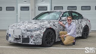 NEW BMW G80 M3 First Drive in the Prototype [upl. by Hamal297]