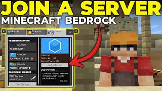 How To Join a Server in Minecraft Bedrock Edition [upl. by Artimid706]