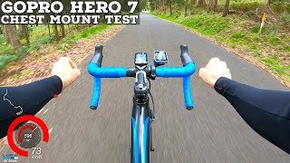 LAMA RIDES GoPro Hero 7 Chest Mount Test  Fast Road Bike Descent [upl. by Witcher]