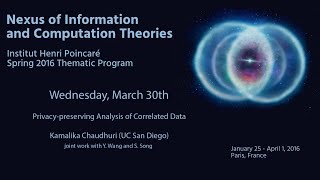 Privacypreserving Analysis of Correlated data [upl. by Persons]